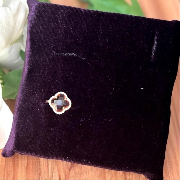 925 Sterling Silver Turkish Zultanite Ring Jewelry for Women, NEW, Gold Plated - Picture 2 of 5